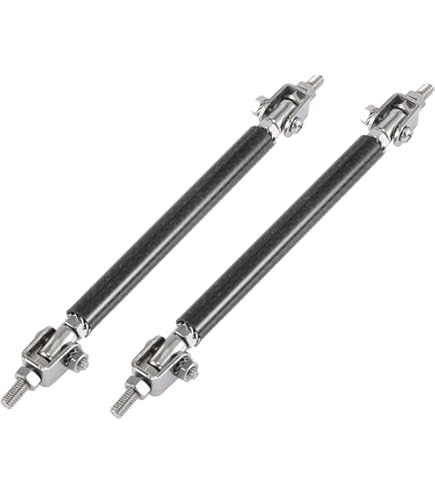 2PCS 20CM/7,87 POUCES Tiges Voiture Diviseur Pare-chocs Barres Support