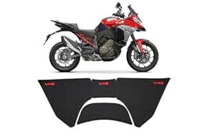 KATIE DEVI New for Ducati Multistrada V4 S V4S RS 2021-2025 Motorcycle Accessories Side Fuel Tank pad Tank Pads Protector Stickers Decal Gas Knee Grip Traction Pad Tankpad