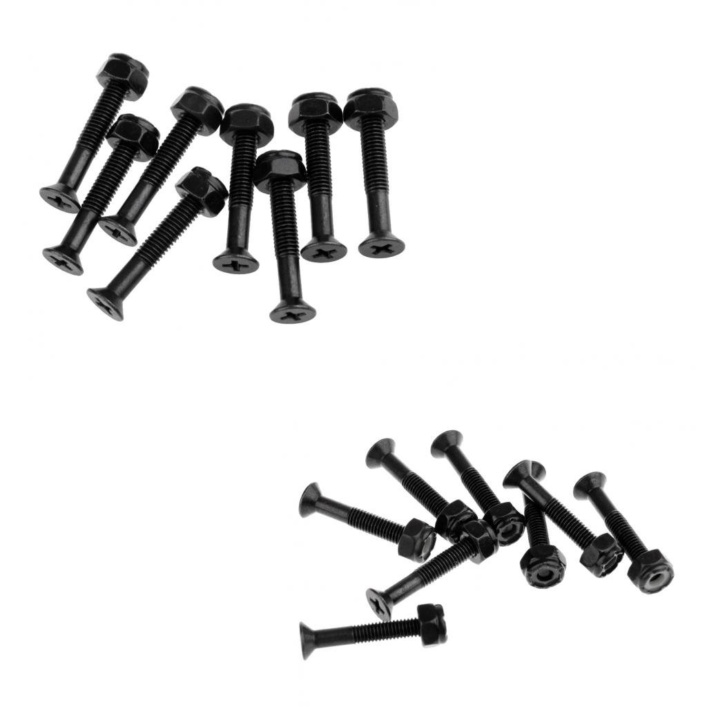 Homyl Skateboard Hardware Lengthened Screw Set/Longboard Screws 16 Pieces 1.18 Inch Amazon