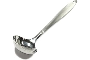 Chef Craft Select Cooking Ladle, 11.5 inch, Stainless Steel