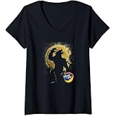 MoonPie Howling Werewolf V-Neck T-Shirt