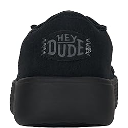 Hey Dude Cody M Essentials Black/Black Size