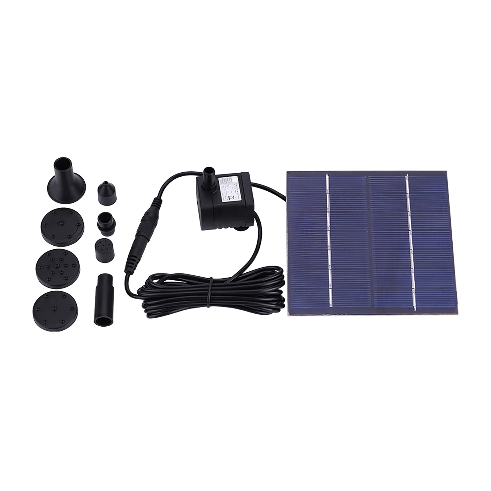 1.2W Solar Fountain Pump Submersible for Garden Pond Pool Fish Tank Water Feature Kit Eco-Friendly No Electricity Required