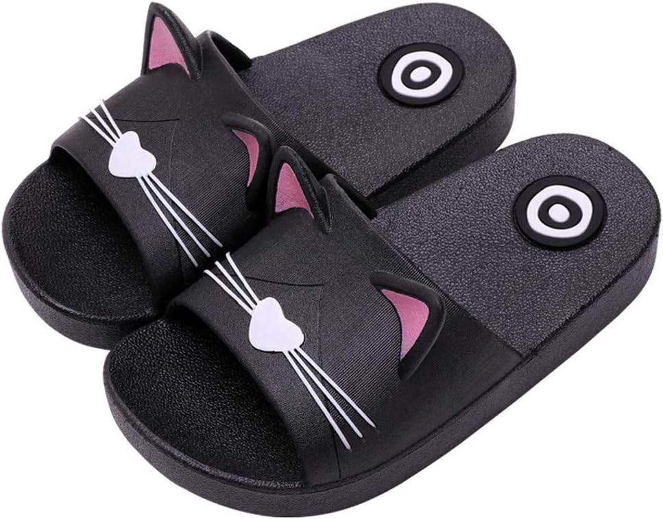 jieGREAT Kids Shoes, Baby Kids Girls Boys Home Slippers Cartoon Cat Floor Family Shoes Beach Sandals