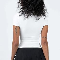 Abardsion Women's Casual Basic Going Out Crop Tops