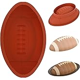 Football Cake Pan 10.5in Football Cake Mold,3D Silicone Football Molds for Baking,Nonstick Football Cakes Pop Mold,Football Molds for Cakes,Chocolate,Party Supplies for Superbowl,Birthday,Sport Event