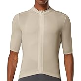 YKYWBIKE Cycling Jersey Men Aero Race Fit, Road Bike Jersey Short Sleeved Moisture Wicking, Breathable,Zip Pocket,UPF50+