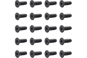 ELONN Windshield Door Tailgate Hinge Torx Screws Bolts for Jeep Wrangler CJ YJ LJ TJ 1976-2006，Replacement for Doors, Windshield,Roll Bar,Tailgate and Soft-Top Torx (Pack of 20)