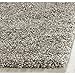 SAFAVIEH Milan Shag Collection Area Rug - 7' Square, Grey, Solid Design, Non-Shedding & Easy Care, 2-inch Thick Ideal for High Traffic Areas in Living Room, Bedroom (SG180-8080)