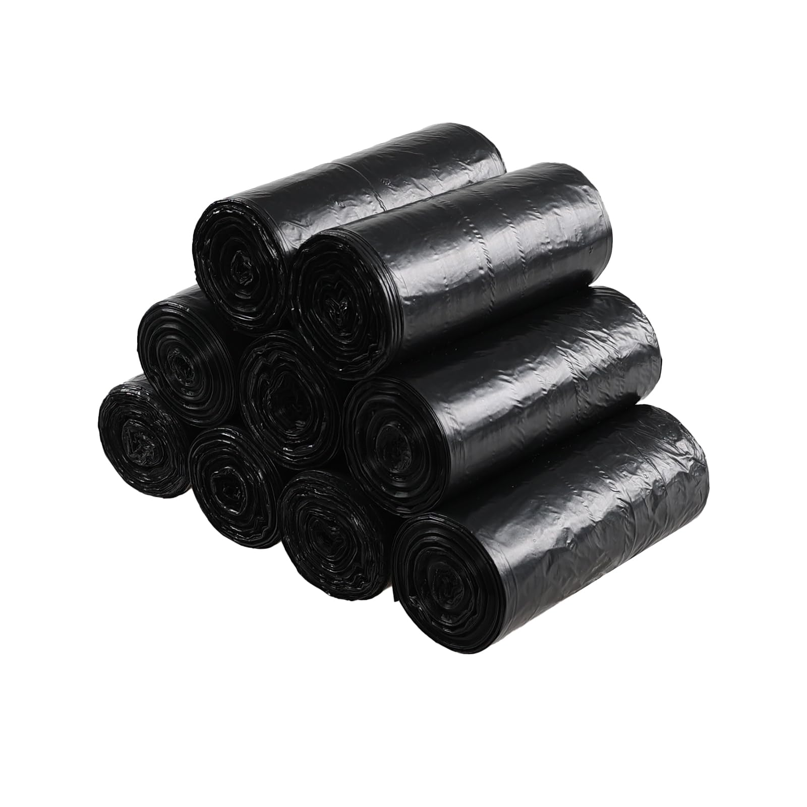 Buyitt Heavy Duty Black Bin Bags, 30L Plastic Bin Liners, Refuse Sacks Rubbish Bags, 225 bags