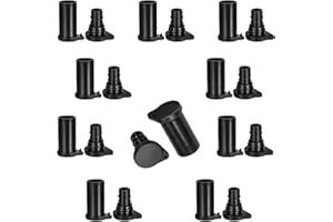 KarlKers Solar Connector Caps, IP67 Solar Panel Connector Cap Weather Resistant Dust Male and Female Cap for MC-4 Solar Connectors (10 Pairs)