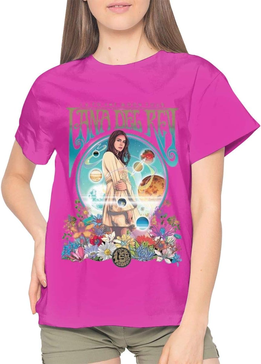 Lana Del Rey Women Cotton Unique Daily Wear Short Sleeve T Shirt