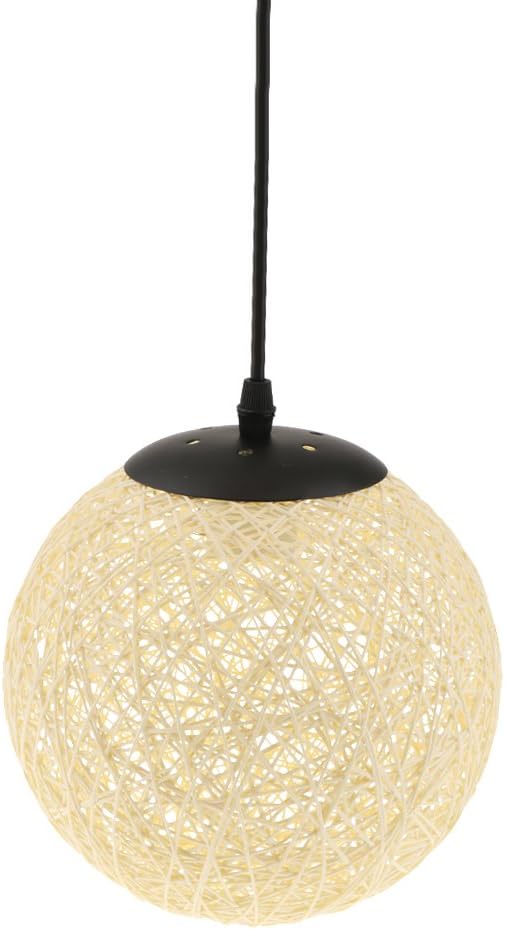 Schwarz-Braunes Esszimmerdekor / Schwarz Hangeleuchtenschirm Rattan