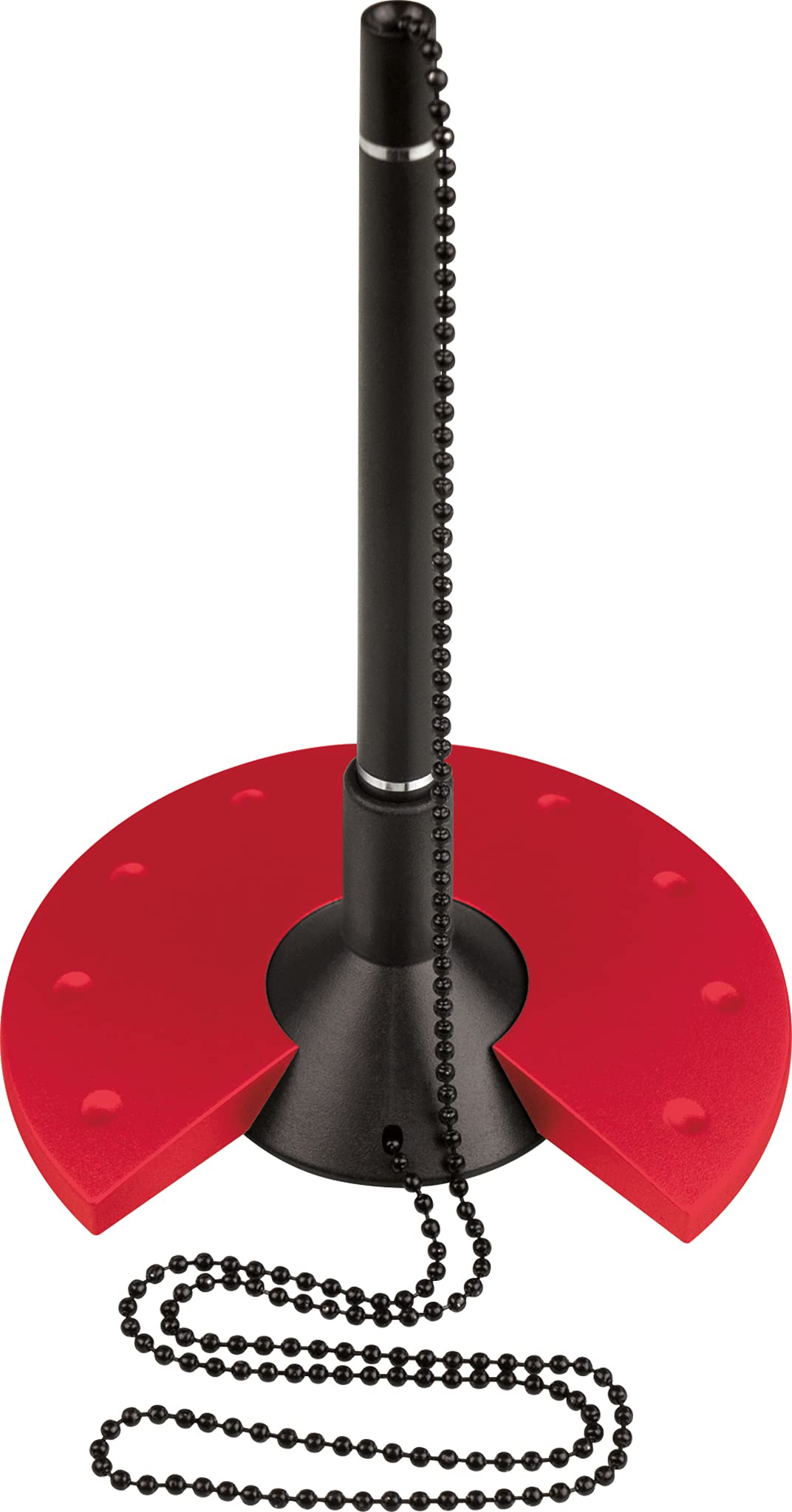 Ballpoint Pen Stand Black/Red