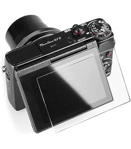 Protecteur D'écran En Verre Trempé Mr.Shield Pour Canon PowerShot G7 X Mark III - Lot De 3 Films 9H Anti-rayures