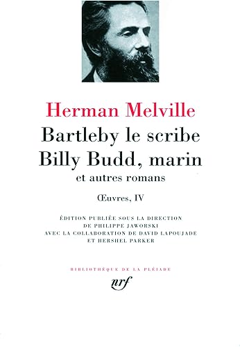Download Œuvres, IV : Bartleby le scribe - Billy Budd, marin et autres romans PDF