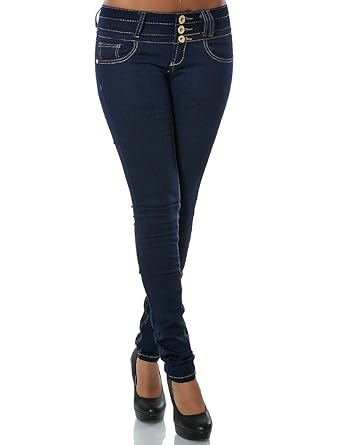 Damen Skinny Jeanshose Stretch DA 14084