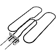 Grill Heating Element for Weber Q140 Q1400 Series Grills, Replacement Part for Weber 80342 80343 65620 Electric Heating Element