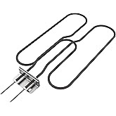 DELSbbq 80342 Electric Heating Element for Weber Q140 Q1400 Series Grills | Replacement for Weber 80342 80343 65620, 120V/1500W Element, High-Temperature &amp; Durable, Quick &amp; Easy Installation, 8"x15.75"