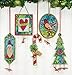 Dimensions Counted Cross Stitch Jingle Bell Ornament Kit, 5 pcs