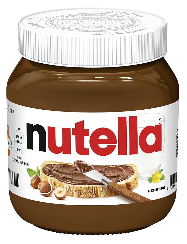 nutella – Nuss-Nugat-Creme als Aufstrich oder für leckere Rezepte – 1 x 450 g 2