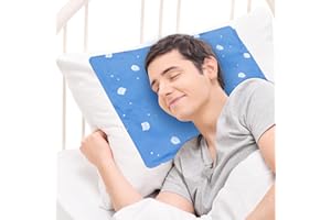 Pillow Ice Pad, Large Ice Pack(11.6X15.9in), Pet Cooling Mat, Dog Cooling Pad, Gel Ice Pad for Pillow,Large Gel Ice Pack, Chi