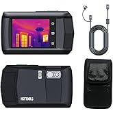 HSFTOOLS P2W 640x480 Super Resolution Thermal Camera with Dual-Camera, 256x192 IR Resolution Thermal Imaging Camera, 3.5" Tou