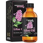 Lilac Oil by Wholesale Botanics - Premium Grade Essential Oil | for Aromatherapy, Soaps, Lotions, & Candles | Vegan & Cruelty Free (4 Fl.Oz.)
