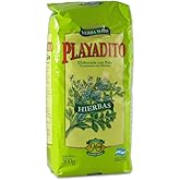 PLAYADITO Yerba Mate Compuesta con Hierbas 500 gr.| Yerba Mate Tea Herbal Blend 1.1 lb.