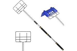 Greeily Edge Protector Extension Handle, 4.2-10.5ft Board Corner Protector Extension Handle V Shaped Edge Guards Adjustable for Flatbed Cargo Trucks with Comfort Sponge Grip