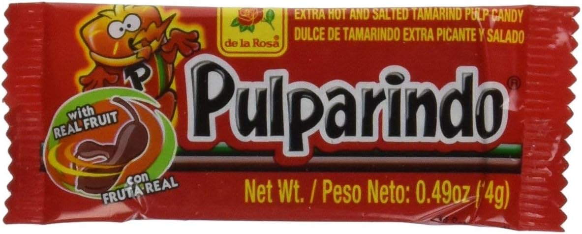 EXTRA HOT Tamarind Pulp Candy 20 count (2 Pack)