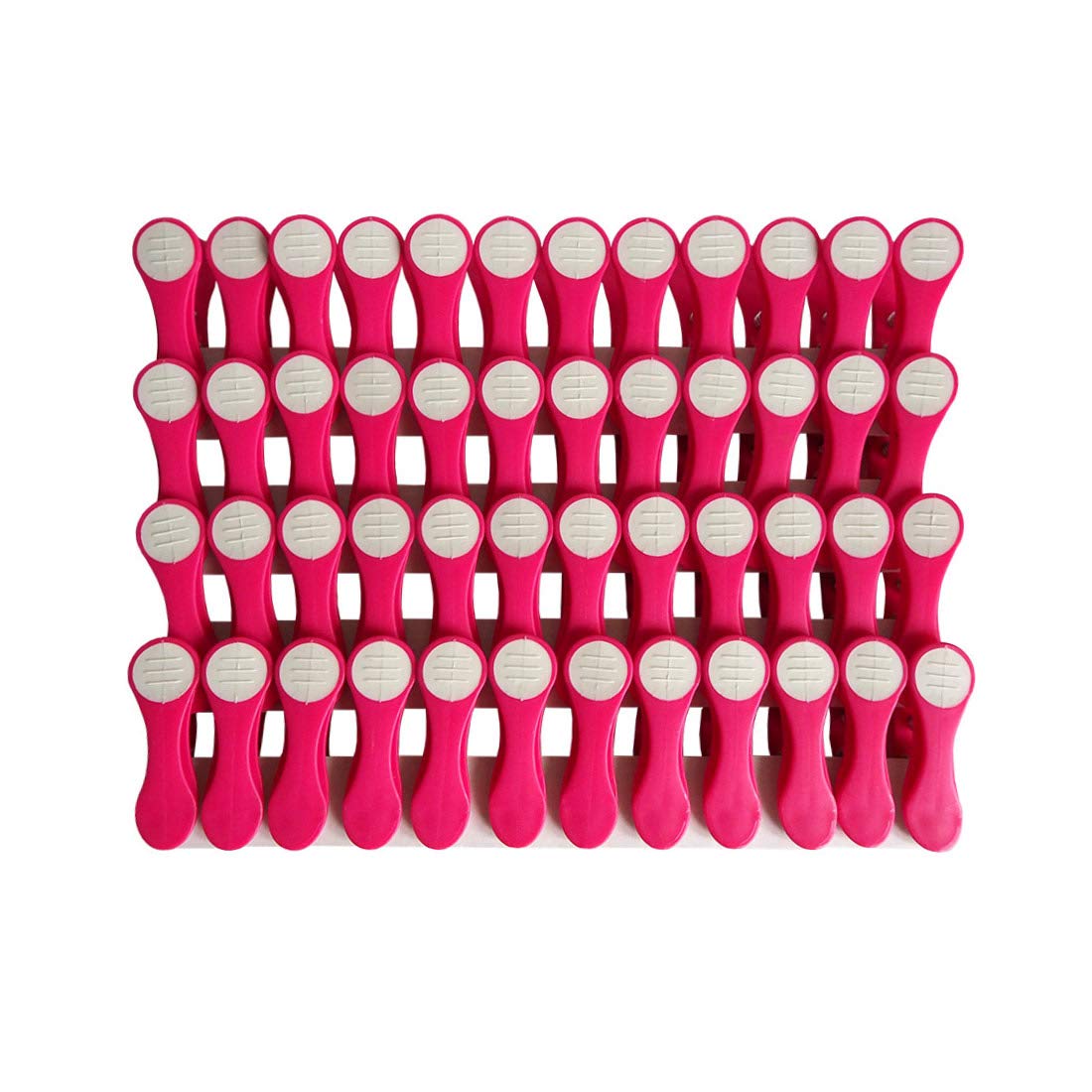 Tacto suave y extremos blandos Pinzas para colgar la ropa Blanco verde