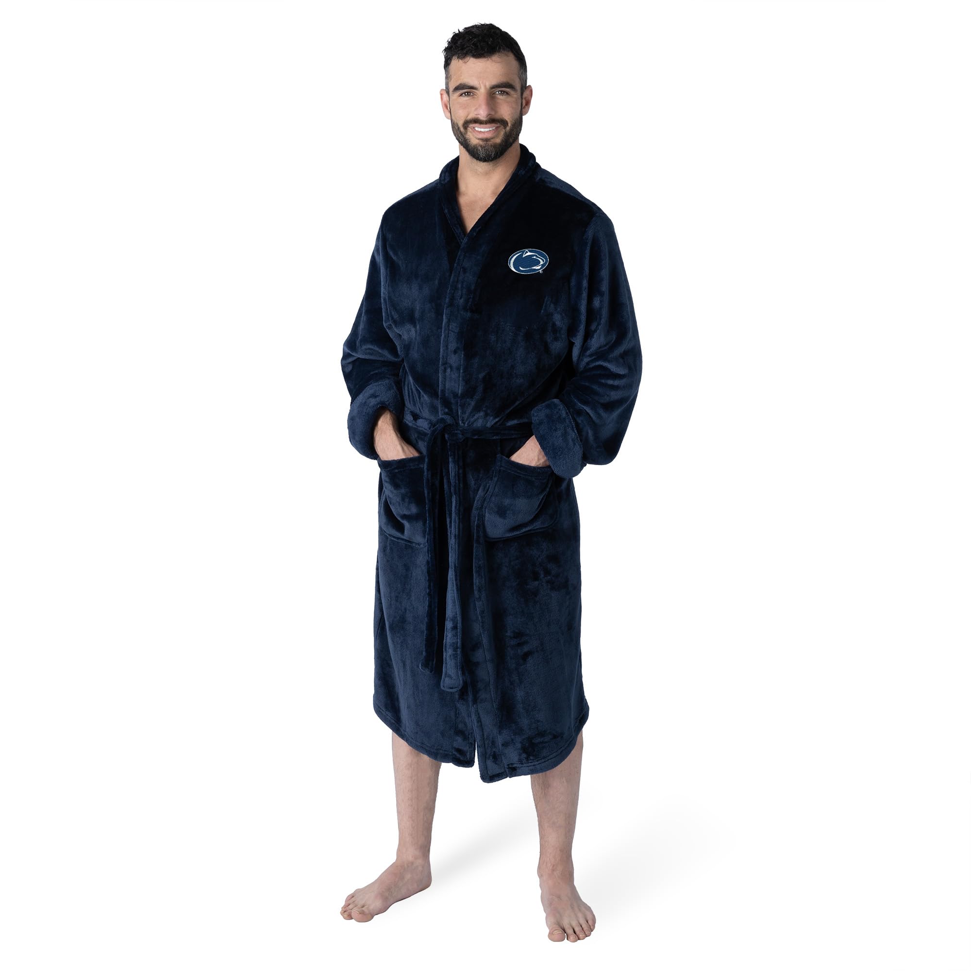 Northwest NCAA Penn State Nittany Lions Unisex-Adult Silk Touch Bath Robe, Large/X-Large, Team Colors Image