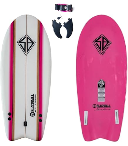 Amazon.com : Scott Burke 5'2 Baja Fish Soft Surfboard, Blue