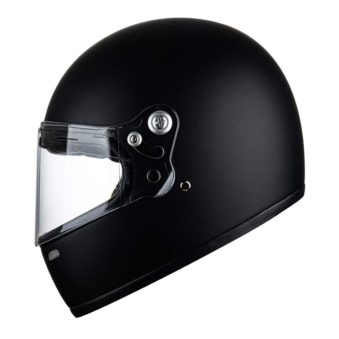 VCOROS Unisex-Adult Full Face Retro Motorcycle Helmet with Graphic Fiberglass Shell DOT Touring Bobb