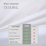 DUJUIKE Waterproof Bed Sheet Cover Twin 160x230 Mattress Protector view 4