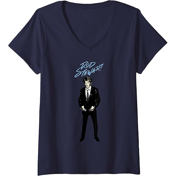 Rod Stewart - Maglietta "ADMAT" Unisex RO8163 (XL) (Nero
