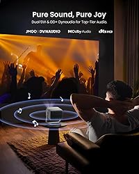 JMGO N1 Portable Projector 1080P FHD, 4K