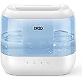 Dreo Humidifiers for Bedroom, Top Fill 4L Supersized Cool Mist Humidifier with Oil Diffuser and Nightlight, 32H Runtime, Quiet Ultrasonic Humidifiers for Home, Large Room, Baby Nursery and Plants