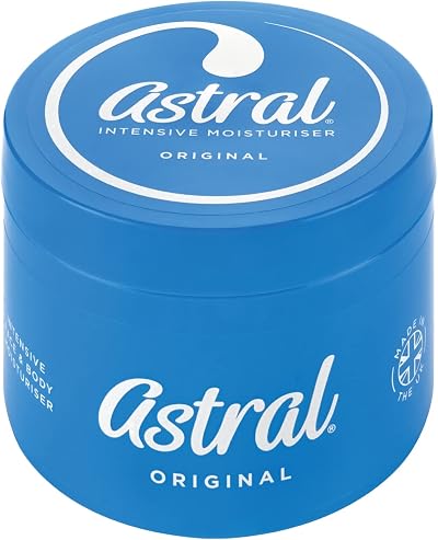 Astral Face & Body Intensive Moisturiser Cream Glycerin Petrolatum 500ml