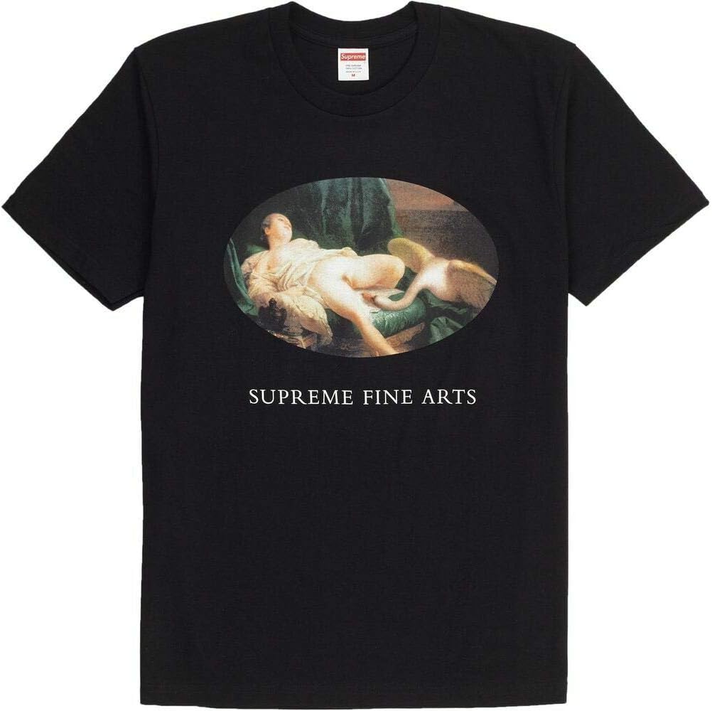 SupremeNewYork Supreme Leda and The Swan Tee T-Shirt Black SS19 100% Authentic Real