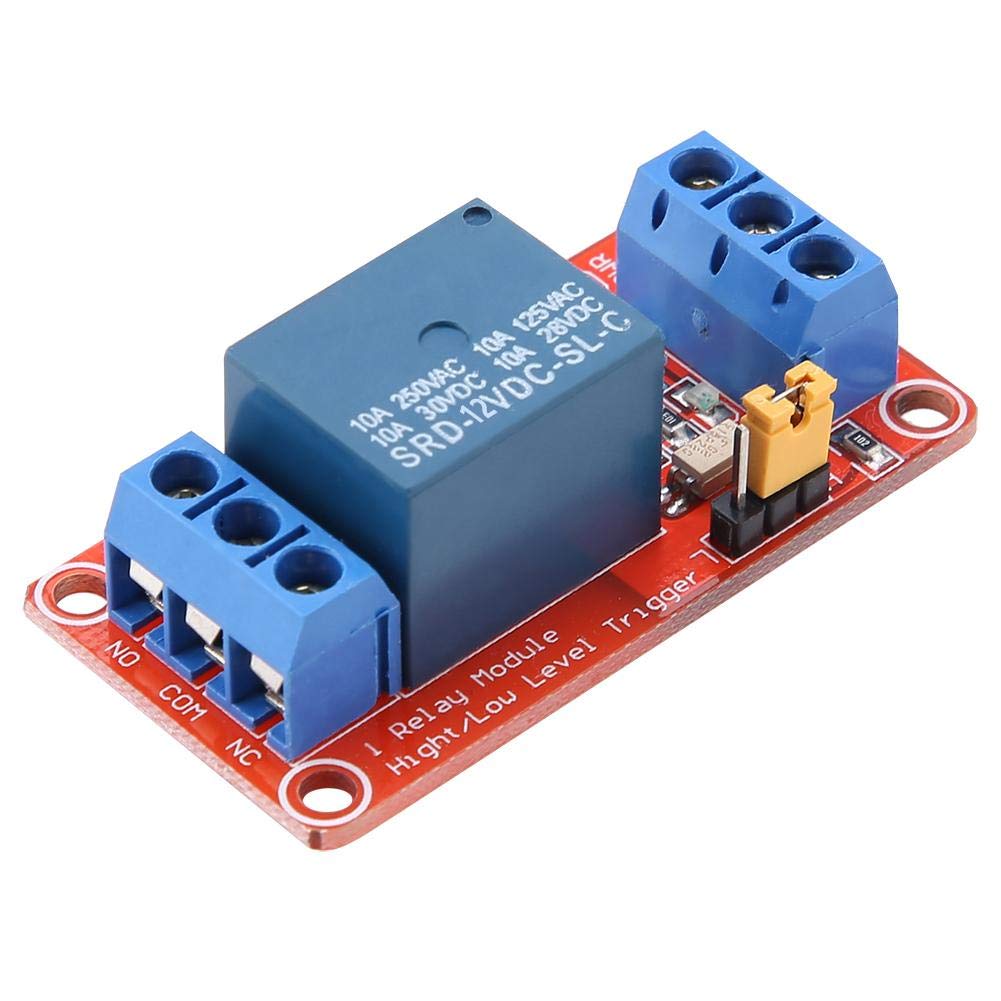 1 Channel Relay Module Relay Board With Optocoupler Low Level Trigger Expansion Board For 5v/12v/24v(12v)