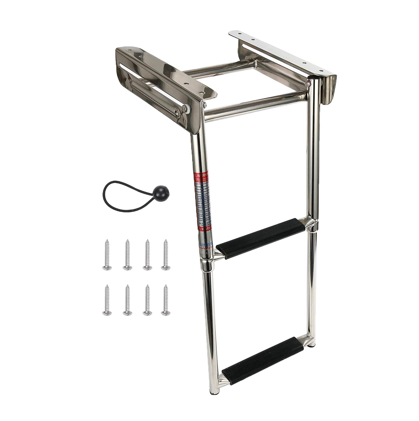 Buy Marine 2 Step Slide Boat Ladder Stainless Steel Telescoping Pontoon
