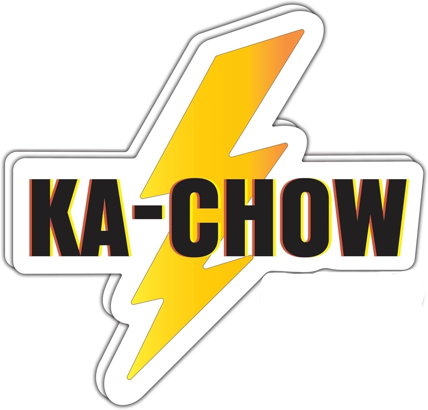 Photo 1 of THATS IT – KA - Chow Stickers – Vinyl Bumper Sticker for Car, Van, and SUV – Waterproof Decal for Waterbottle and Laptop – Indoor and Outdoor Use for MacBook – Long Lasting Cup Decal – TI 312