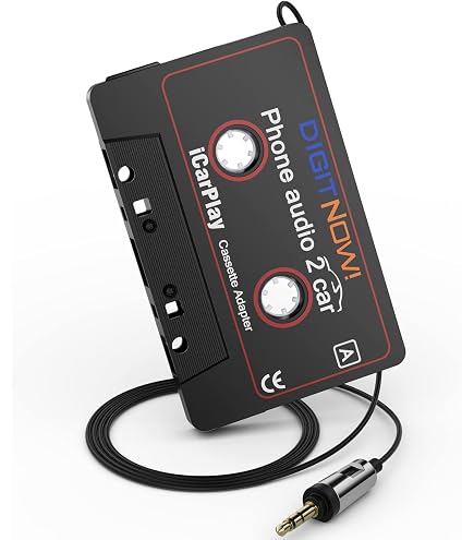 Adaptador Bluetooth 5.0 Para Casete De Coche – Conector Aux 3.5mm Y Micrófono Para Llamadas