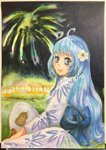 Amazon 手描きイラスト アズールレーン アズレン 直筆 原画 ヘレナ