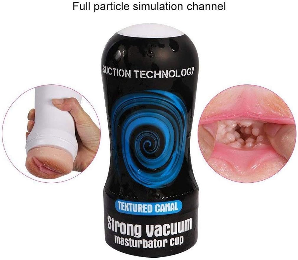 Men Adullter Toys Well Pussy Pocket Real Pussy Men Hands Free Deep Throat Oral Cup Súcking Mǎssager Best Gift Black