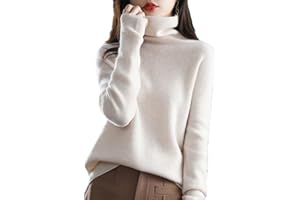 ChicCrate Fall Sweaters for Women Trendy Turtleneck High Neck Knit Sweater Long Sleeve Casual Tops Loose Tunic Winter Clothes