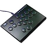 Borcham M16 All-Button Arcade Stick, Leverless