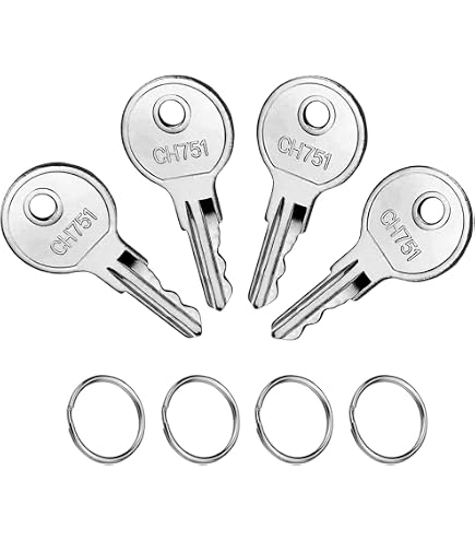 Amazon.com: ZTUOAUMA 6X Precut RV Camper Keys G345 013-690345 for